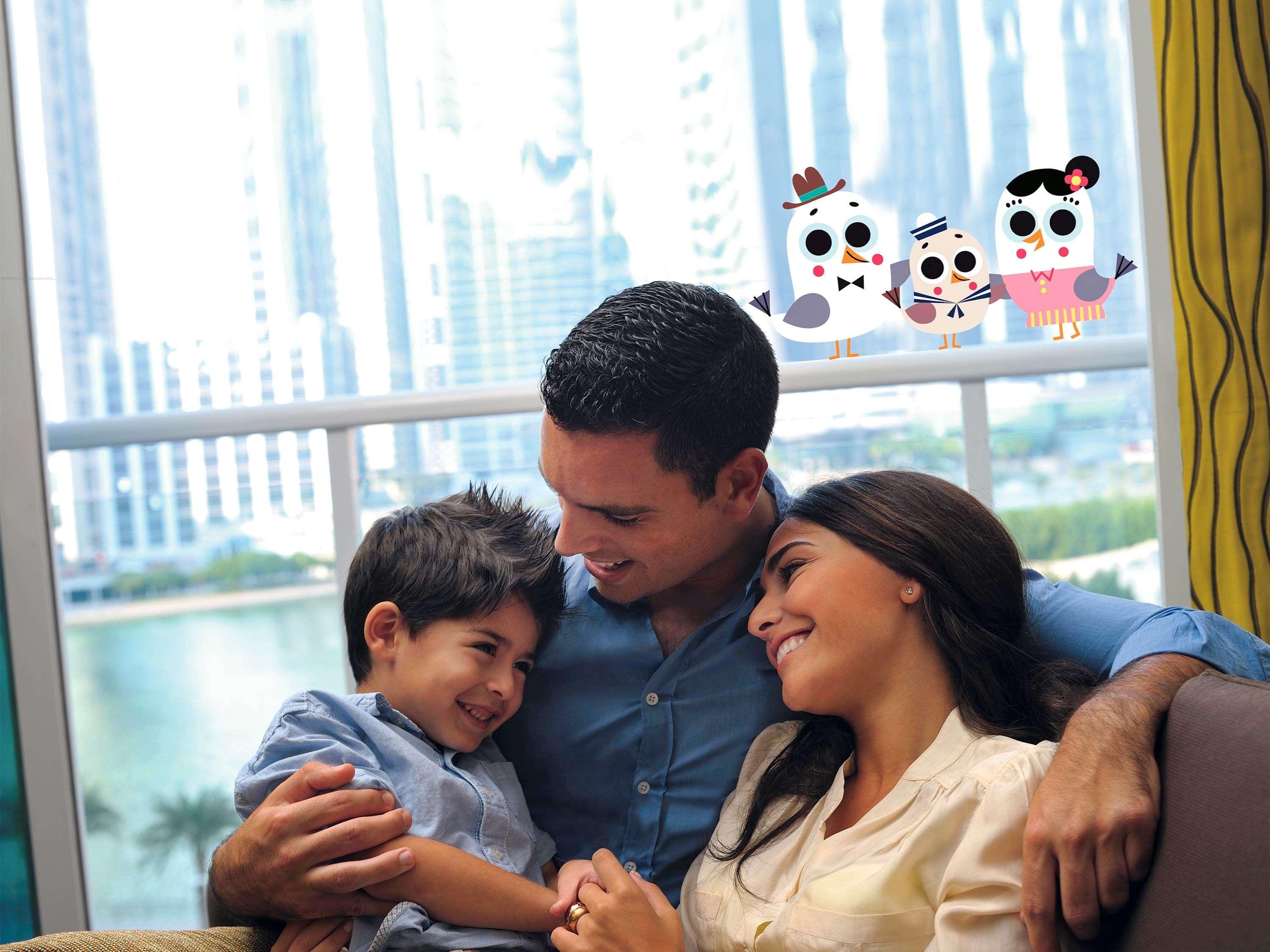 Mövenpick Hotel&Resort Al Bida'a Kuwait Salmiya Exterior foto A family